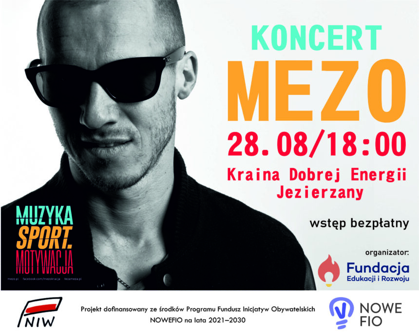 Koncert gwiazdy – Jacka MEZO Mejera. 28 sierpnia 2021
