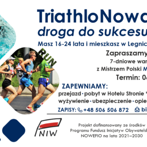 Warsztaty triathlonowe z Mistrzem Polski Maciejem Chmurą  6 – 13 listopada 2021