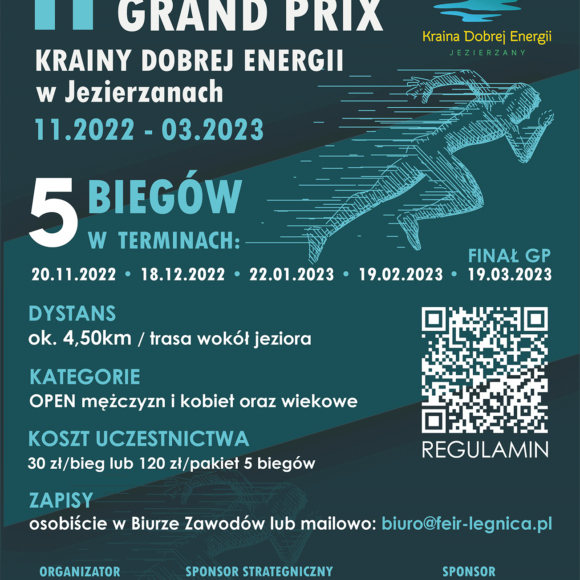 II Biegowe Grand Prix Krainy Dobrej Energii w Jezierzanach