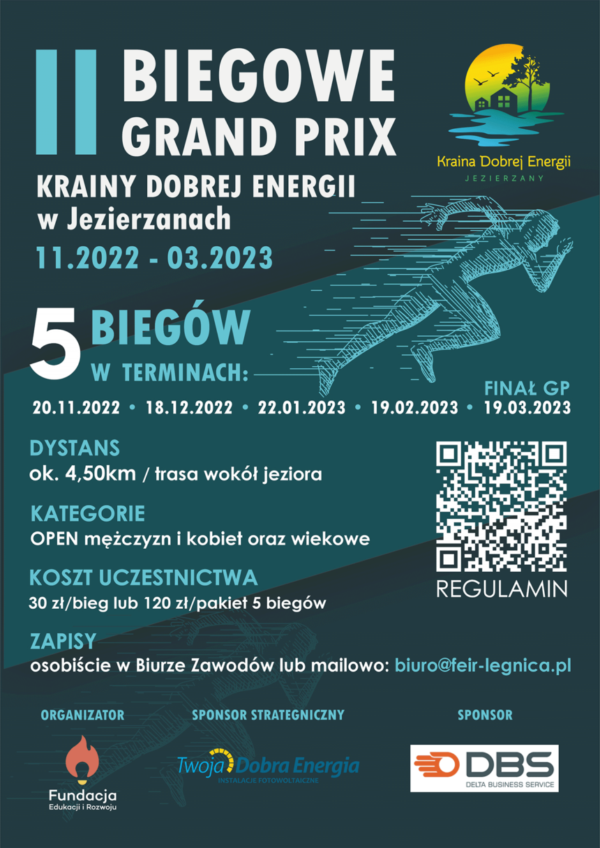 II Biegowe Grand Prix Krainy Dobrej Energii w Jezierzanach