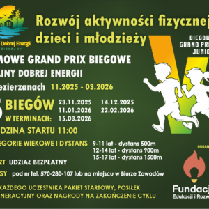 Sport to zdrowie i warto zadbać o to już od najmłodszych lat.