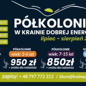 Ruszyły zapisy na letnie półkolonie 2026!