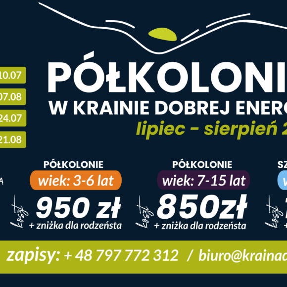 Ruszyły zapisy na letnie półkolonie 2026!